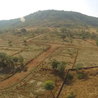 Aerial Photography Land Plotting Development - Aerial Photo India