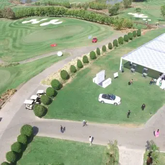 Aerial Photography of Oxford Golf Club Pune by Aerial Photo India