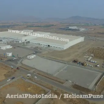 Aerial Photo India - Industrial Aerial Photography Sangli