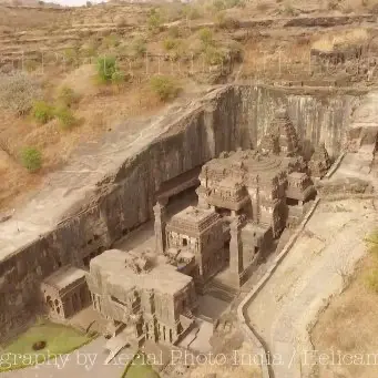 Ellora Aerial Photography
